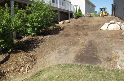 Traverse City Landscape Step Design